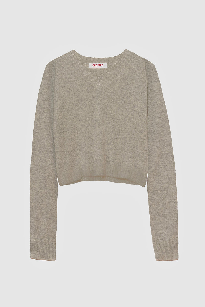 Minnie Cashmere V-Neck Sweater