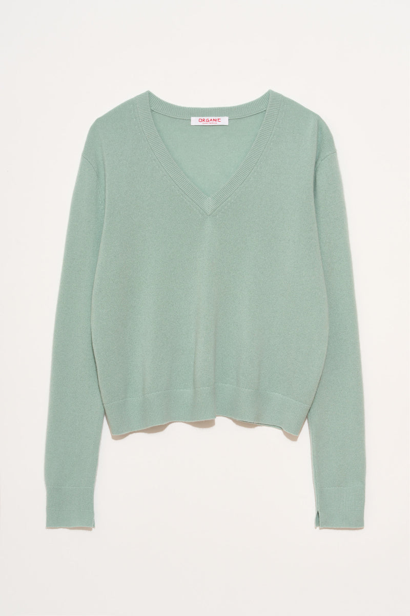 Betty V Neck in Cashmere