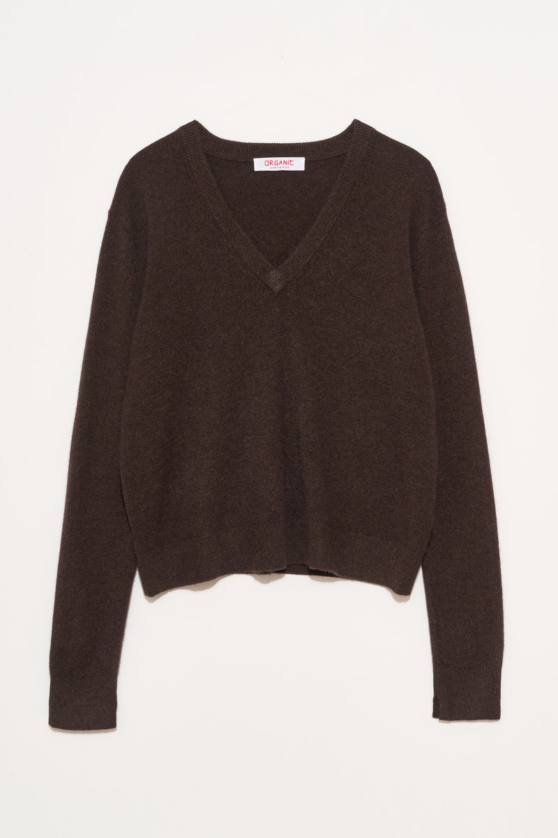 Betty V Neck in Cashmere