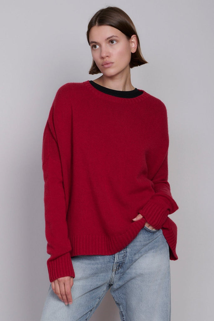 Cashmere Wide Pullover