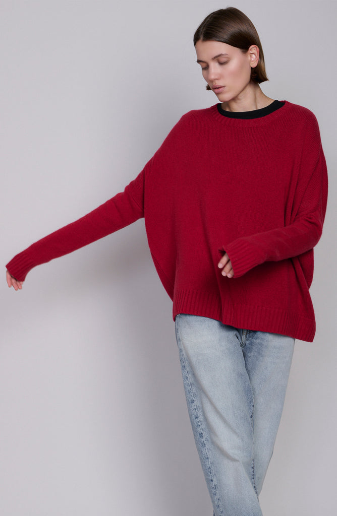 Cashmere Wide Pullover