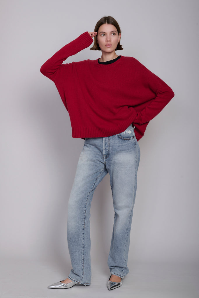 Cashmere Wide Pullover